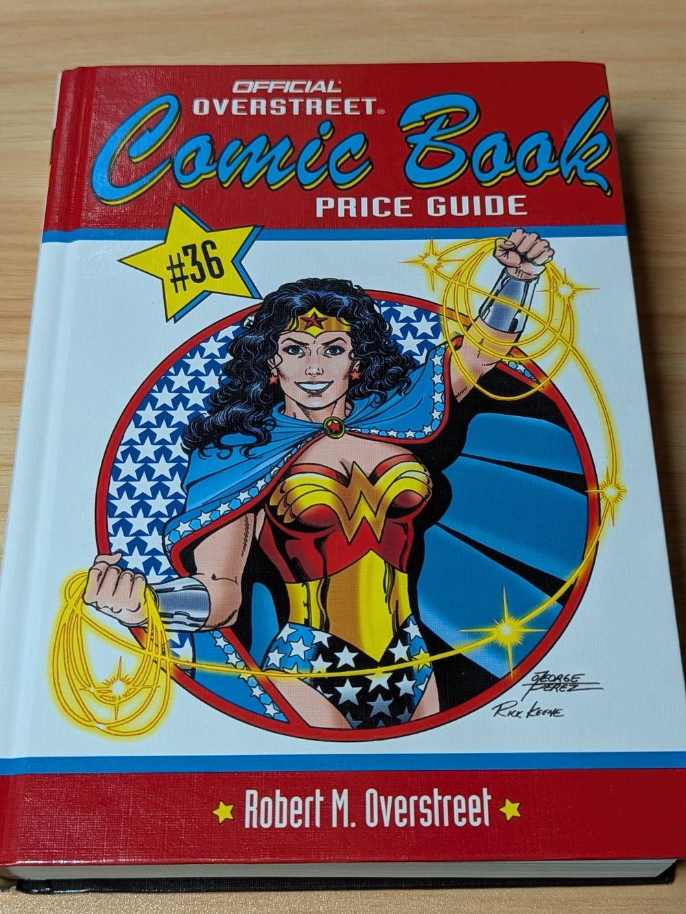 Vintage Overstreet Comic Book Price Guide #36 - Wonderwoman Great Decor Book
